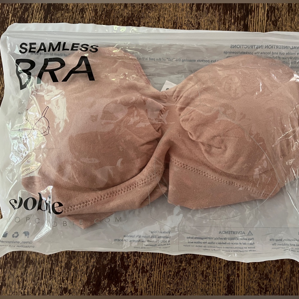 Coobie Seamless Bra in Pink NWT - Picture 2 of 5